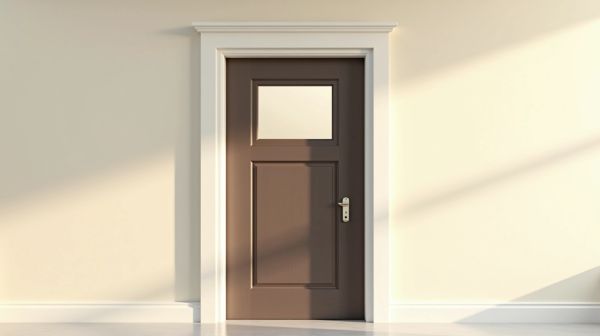 Des solutions efficaces pour isoler une porte d'entrée