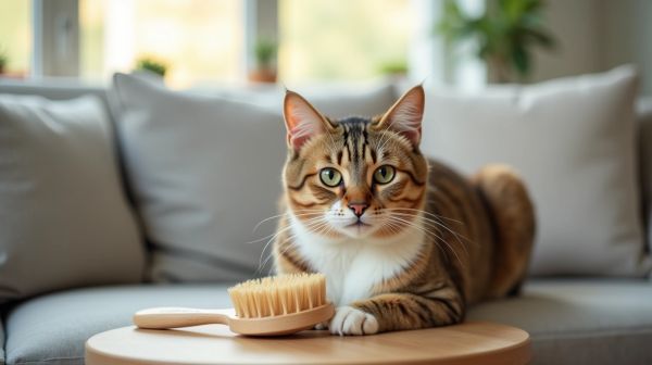 Pourquoi la brosse à chat est essentielle pour un pelage sain