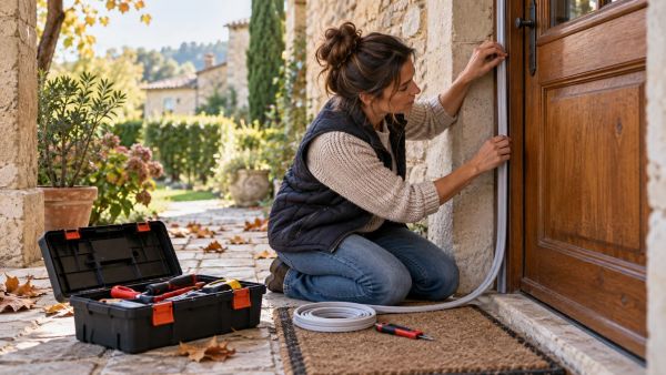 Top astuces pour renforcer l'isolation de votre porte d'entrée
